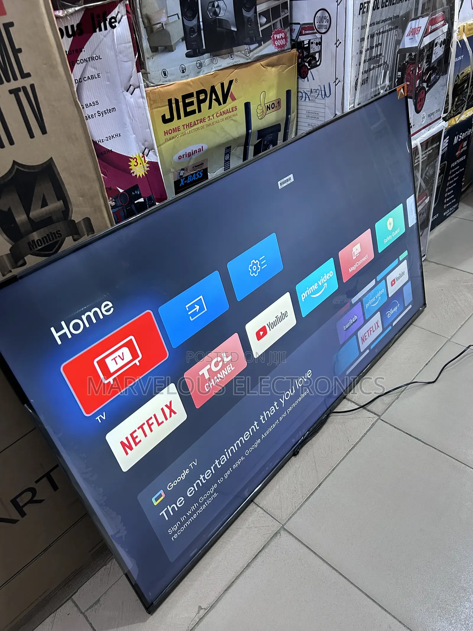 Brand New Original TCL 55inch Smart Tv Full Hd Google Television