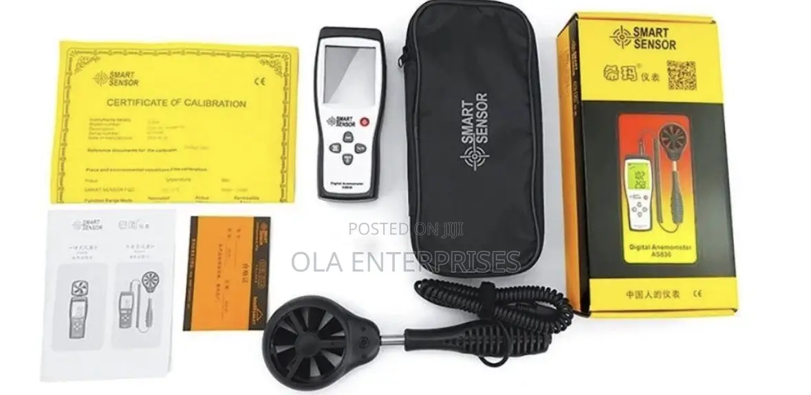 Digital Anemometer As836
