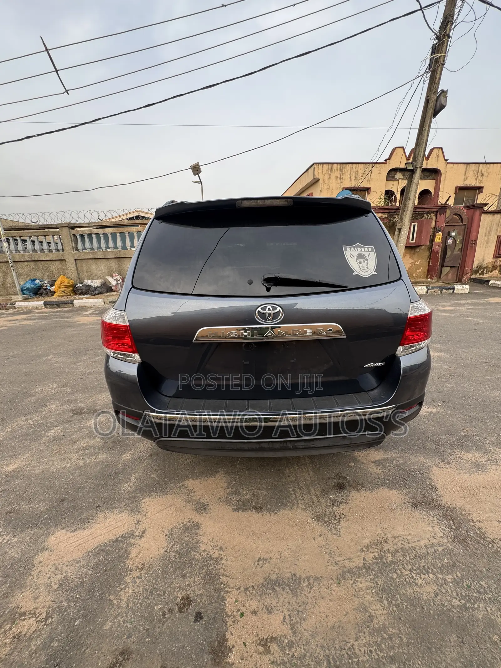 Toyota Highlander Limited 3.5L 2WD 2013 Blue