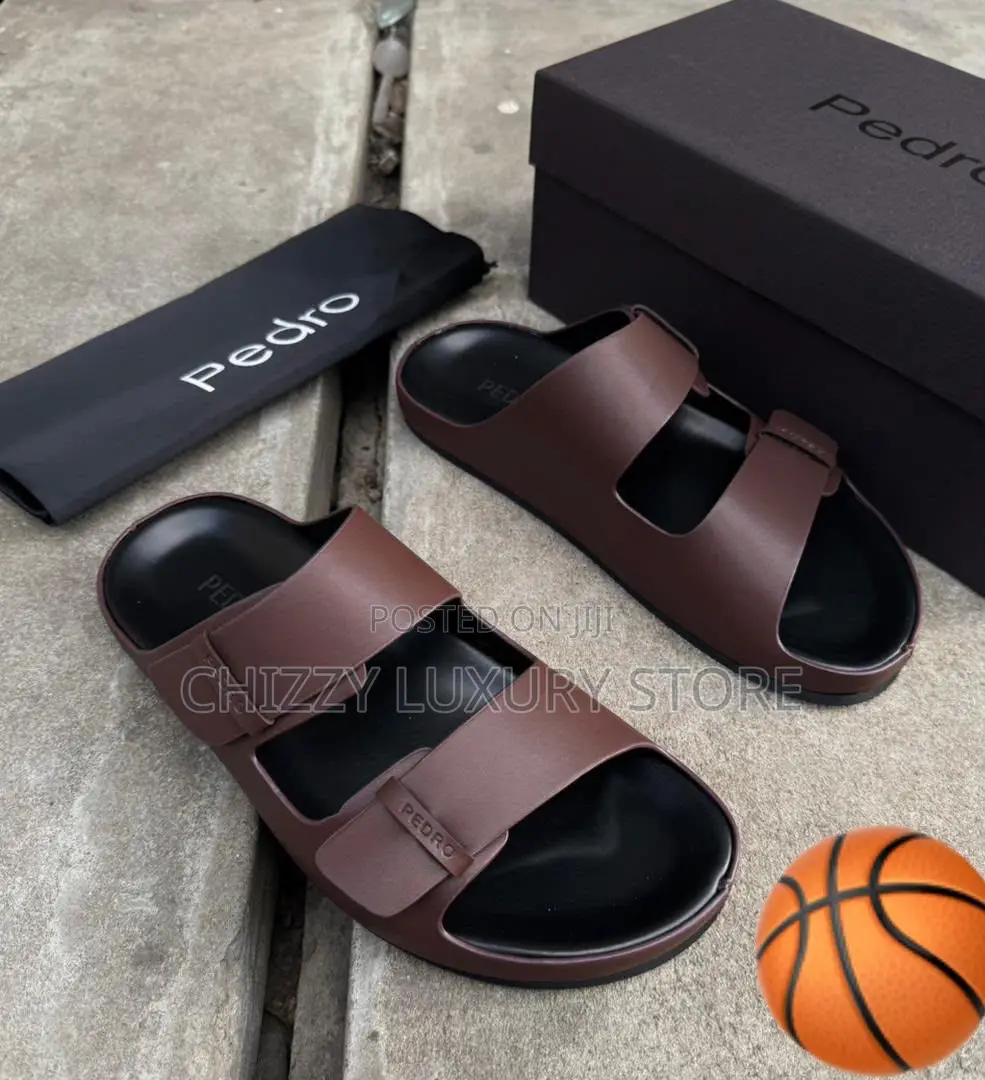 Pedro Quality Luxury Men Genuine Leather Sandals