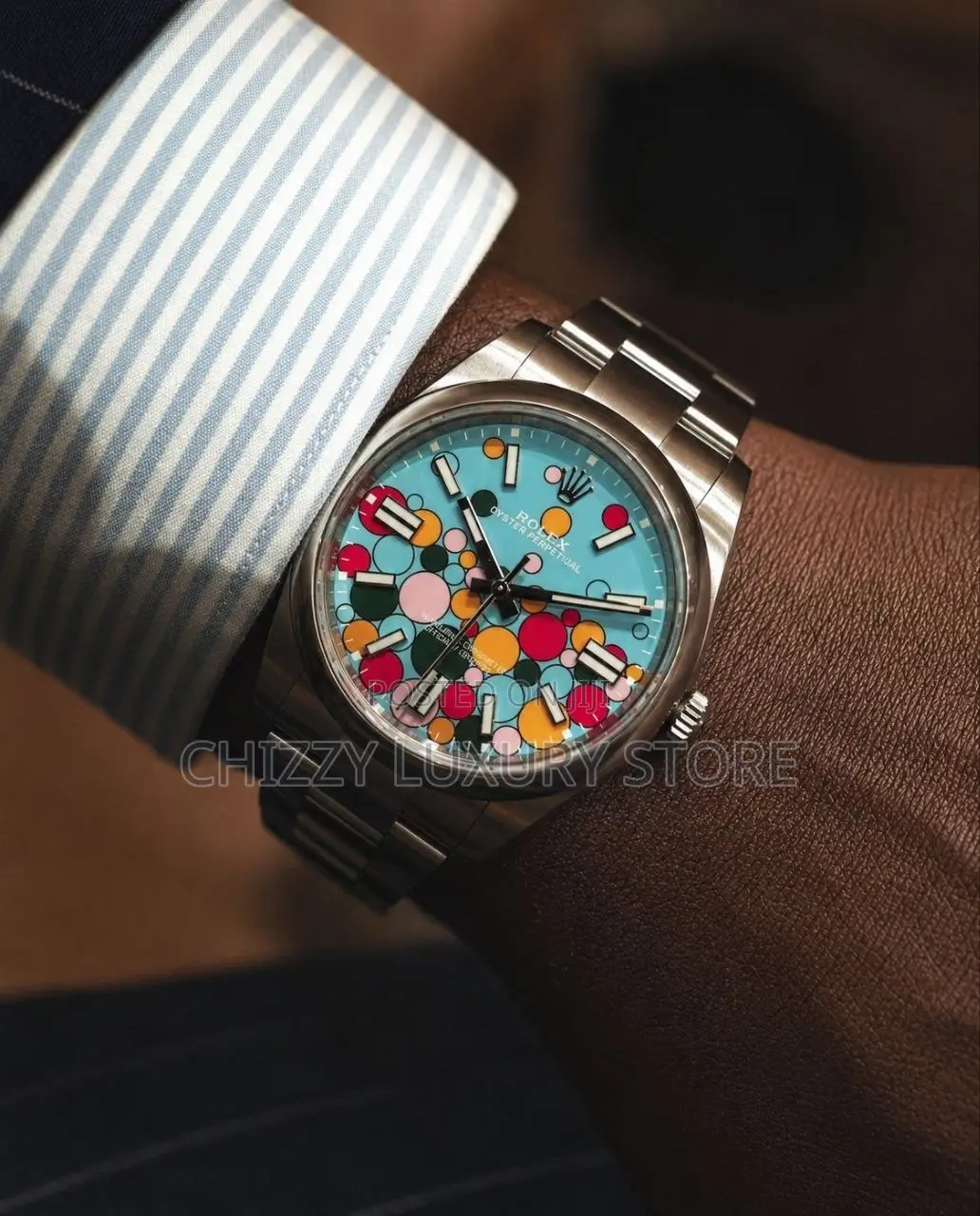 Rolex Oyster Quality Luxury Men Automatic Engine Wristwatch