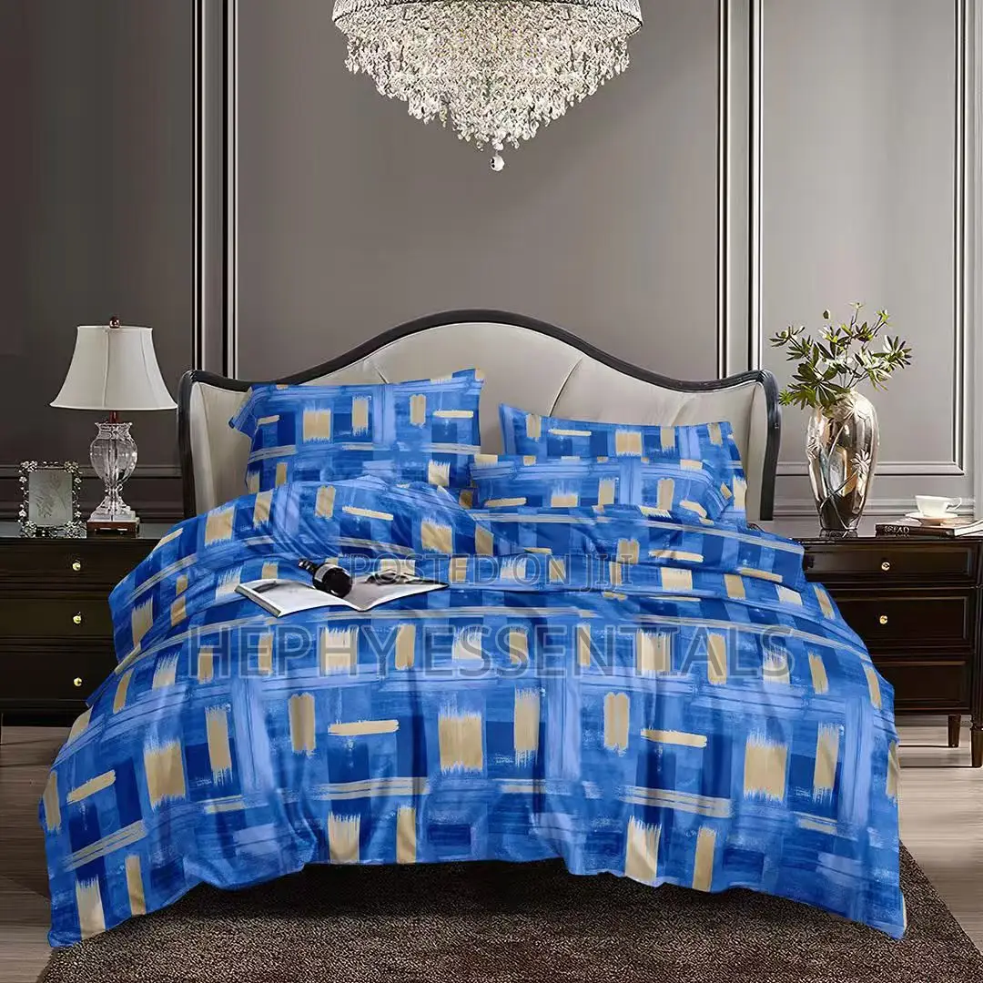 Luxury Cotton Bedding Set 6x6 With Duvet and Pillowcase