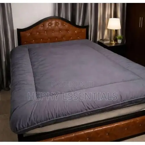 Comfort Hotel Standard Mattress/Bed Topper (White 6x6