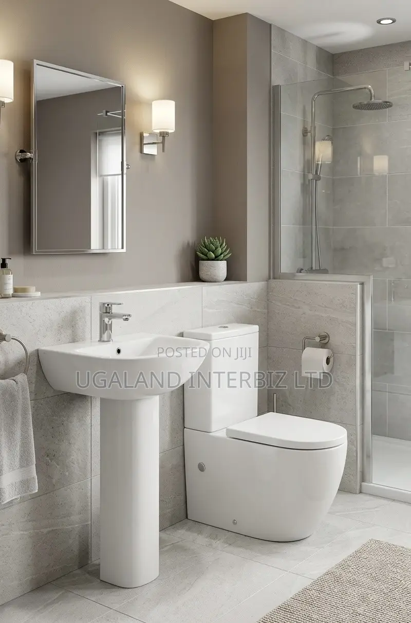 Modern White Ceramic Toilet