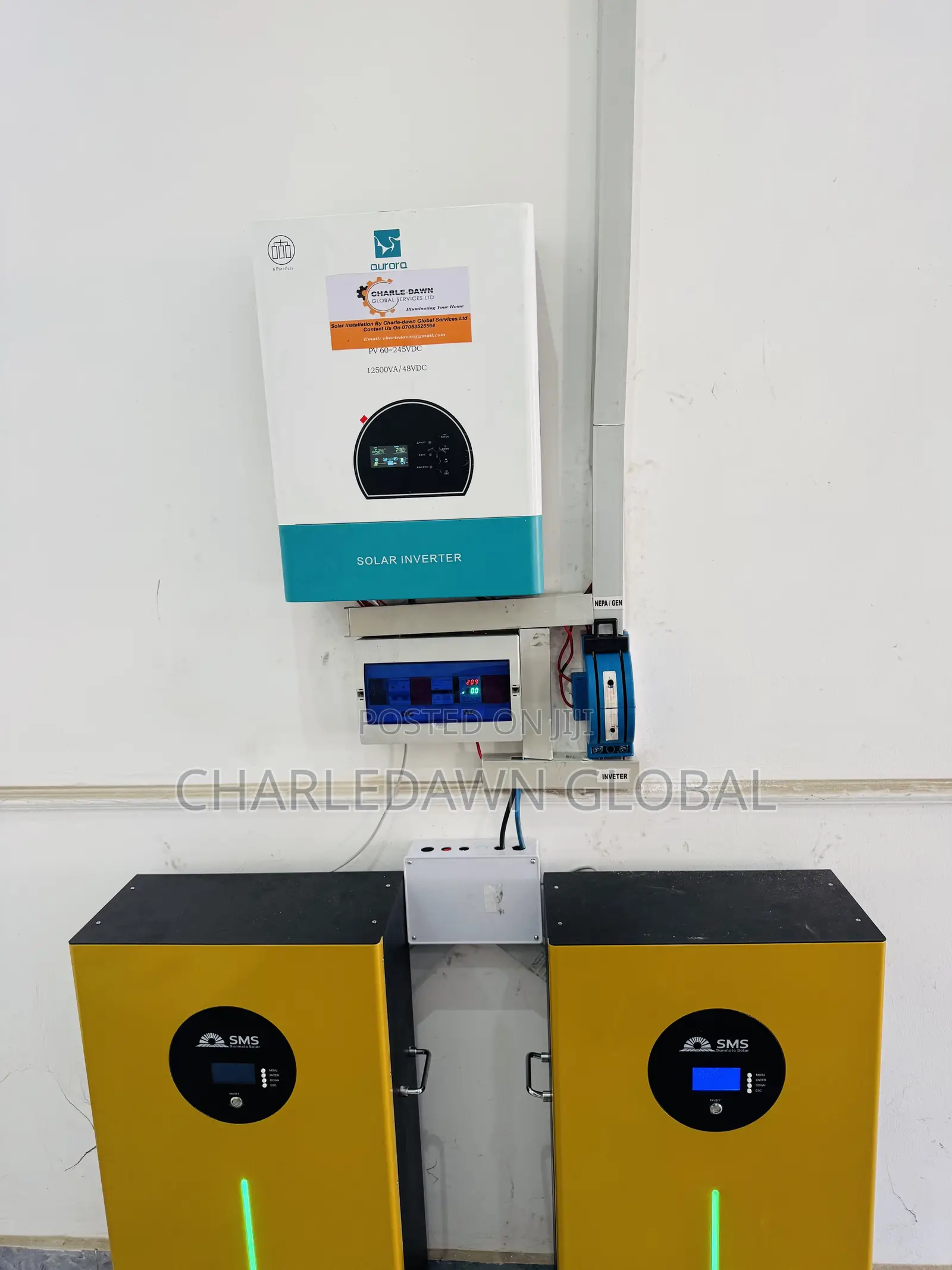 15.5kw Sms 51.2v Lithium Phosphate Battery