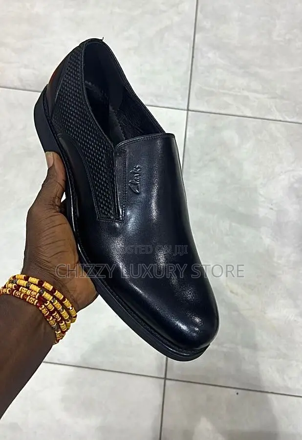 Clarks Quality Luxury Men Genuine Leather Cooperate Shoe