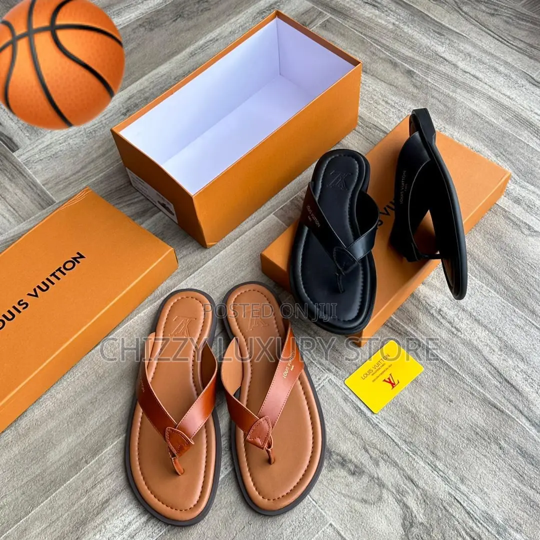 Louis Vuitton Quality Luxury Men Slippers