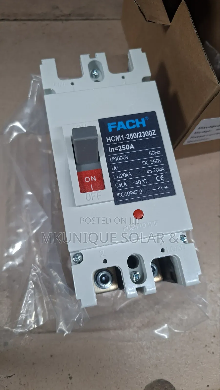 250a Dc Circuit Breaker