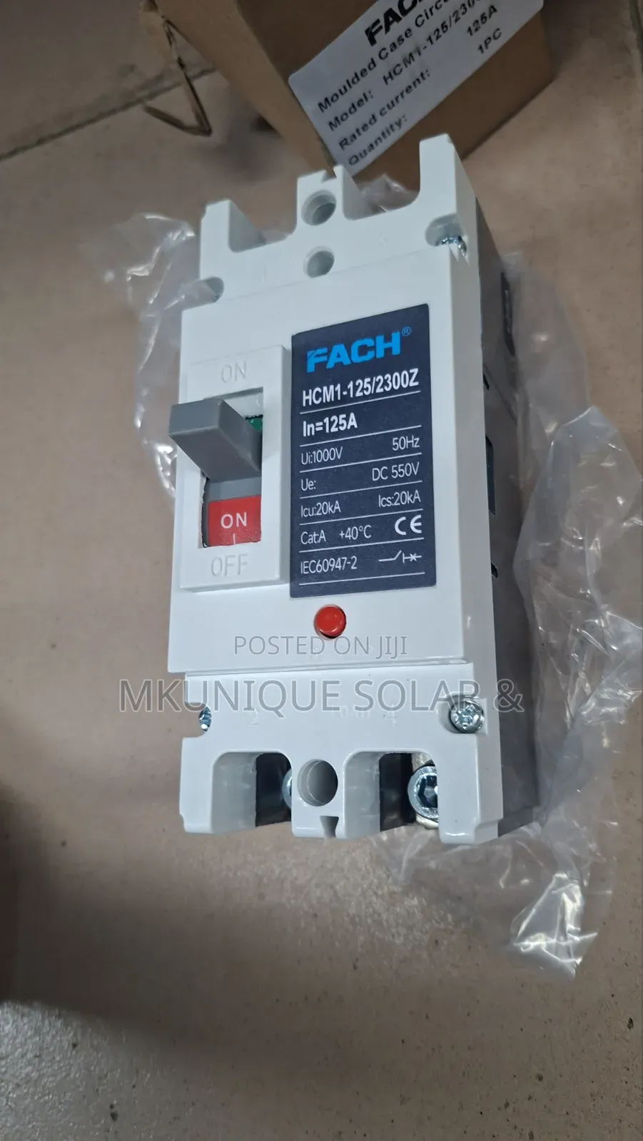 125a Dc Circuit Breaker
