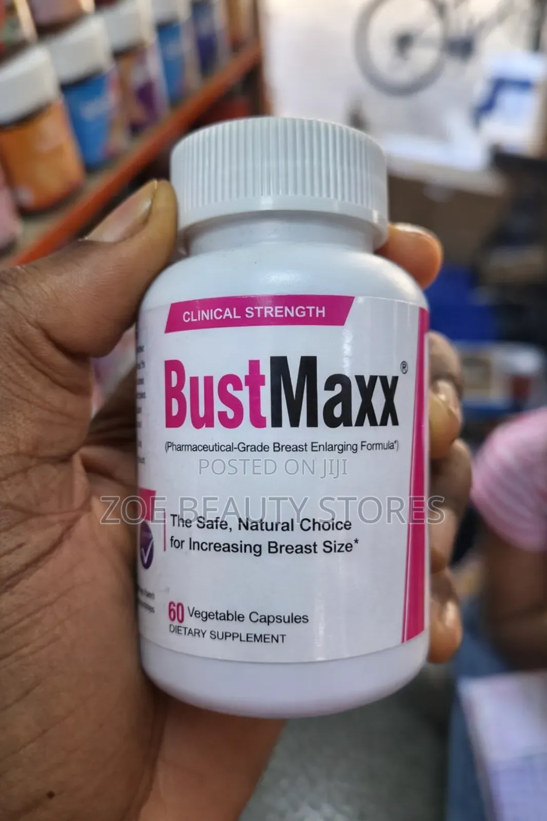 Bustmaxx Clinical Strength Breast Enhancement Formula – 60 Capsules
