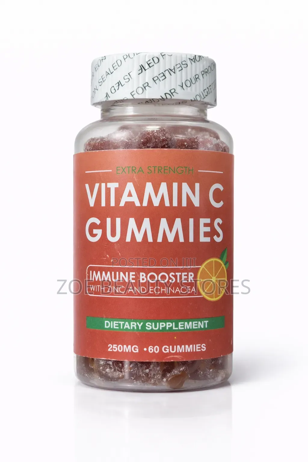 Extra Strength Vitamin C Gummies (250mg, 60 Gummies)