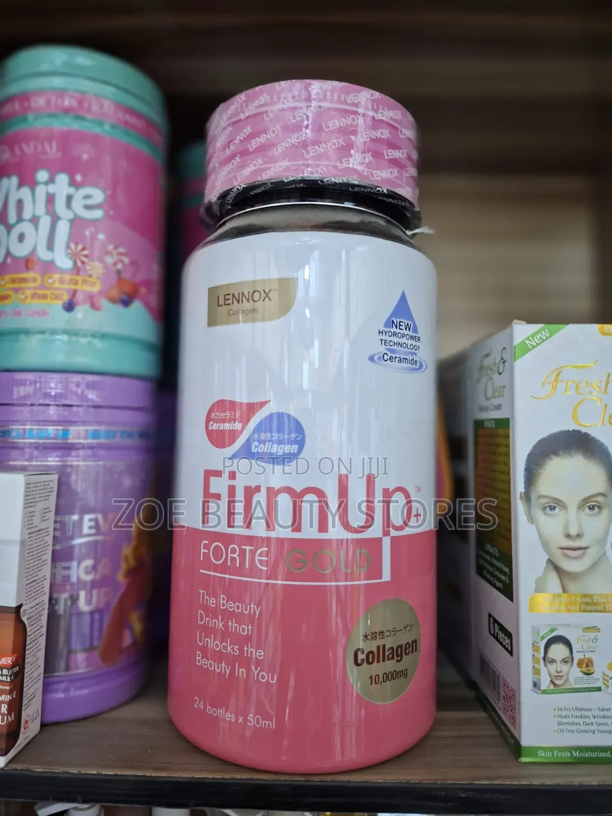 Lennox Firm Up+ Forte Gold Collagen Drink (24 Bottles X 50ml)