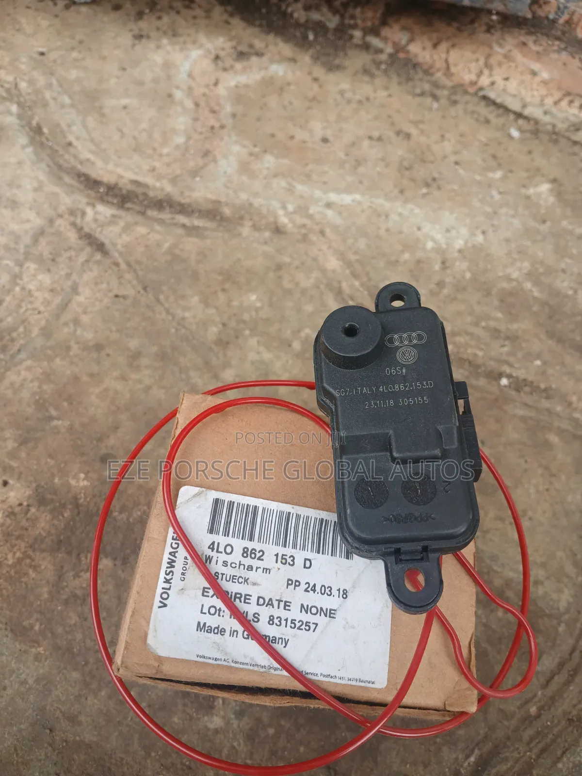 Fuel Flap Release Actuator (4l0) Audi A3,A4,A5,A6,A7,A8,Q3 Q7