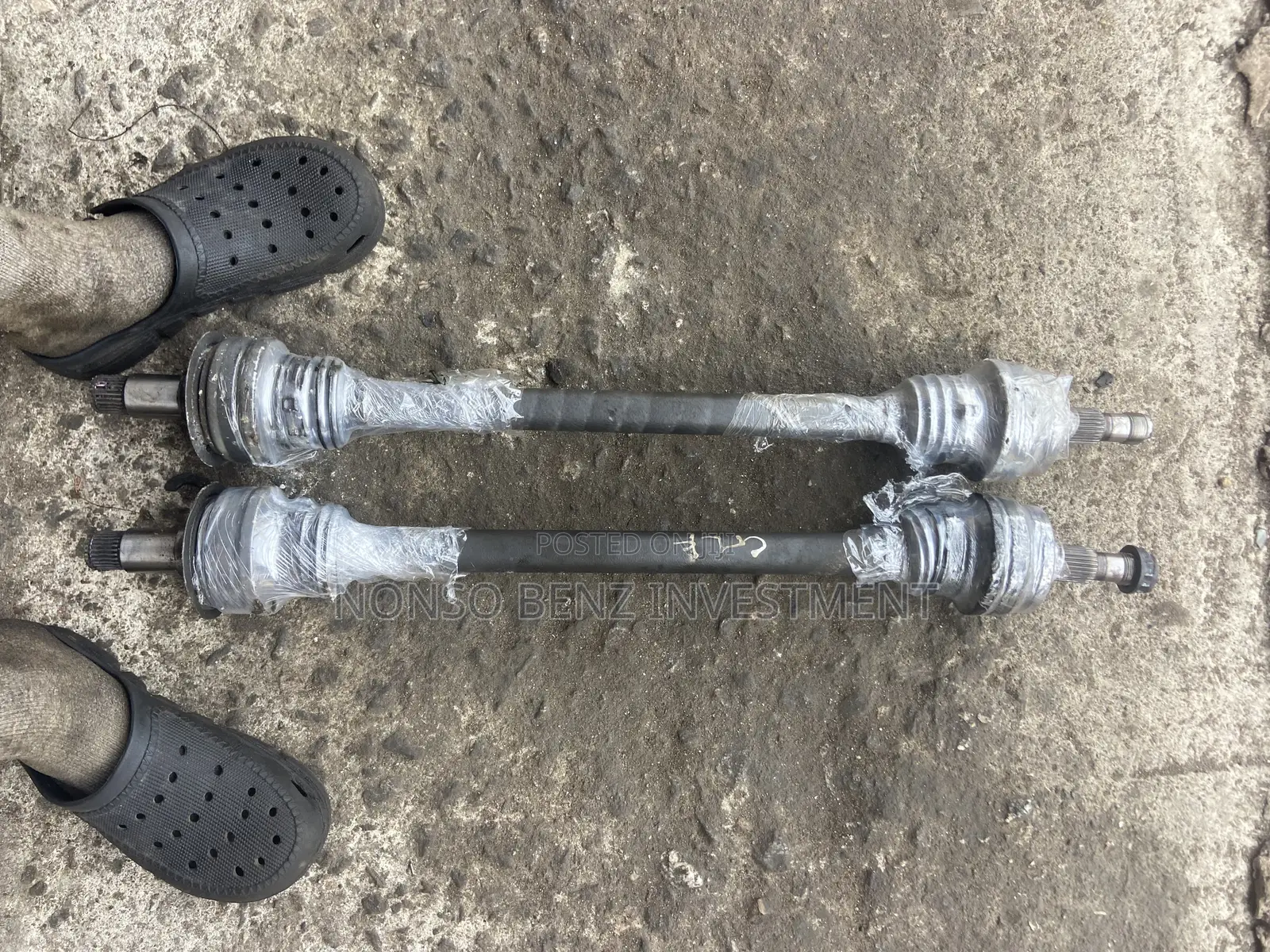 Back Axle Shafts GLK and E350 (W212)