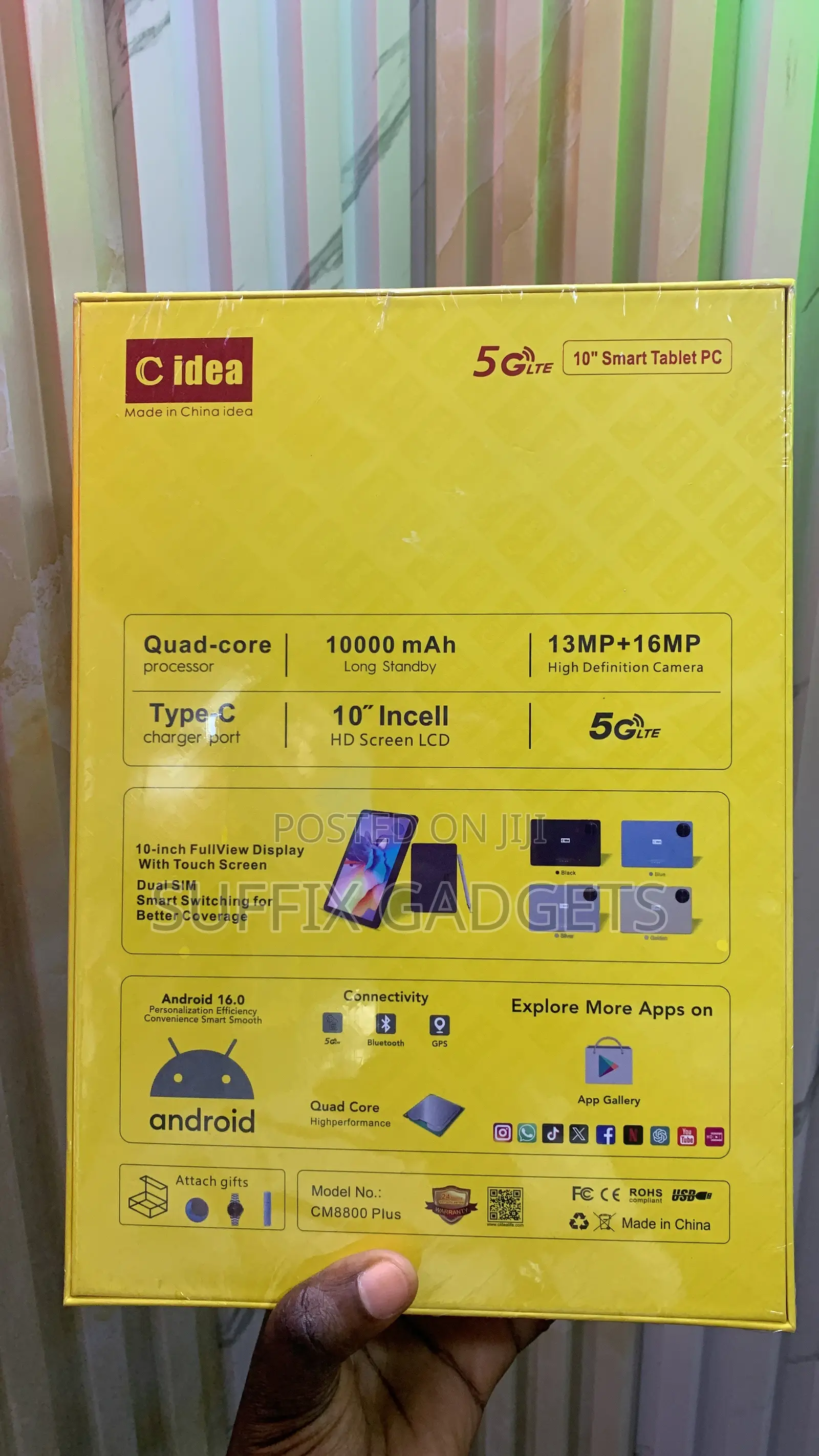 New C idea CM8800 Plus 8 GB Gray