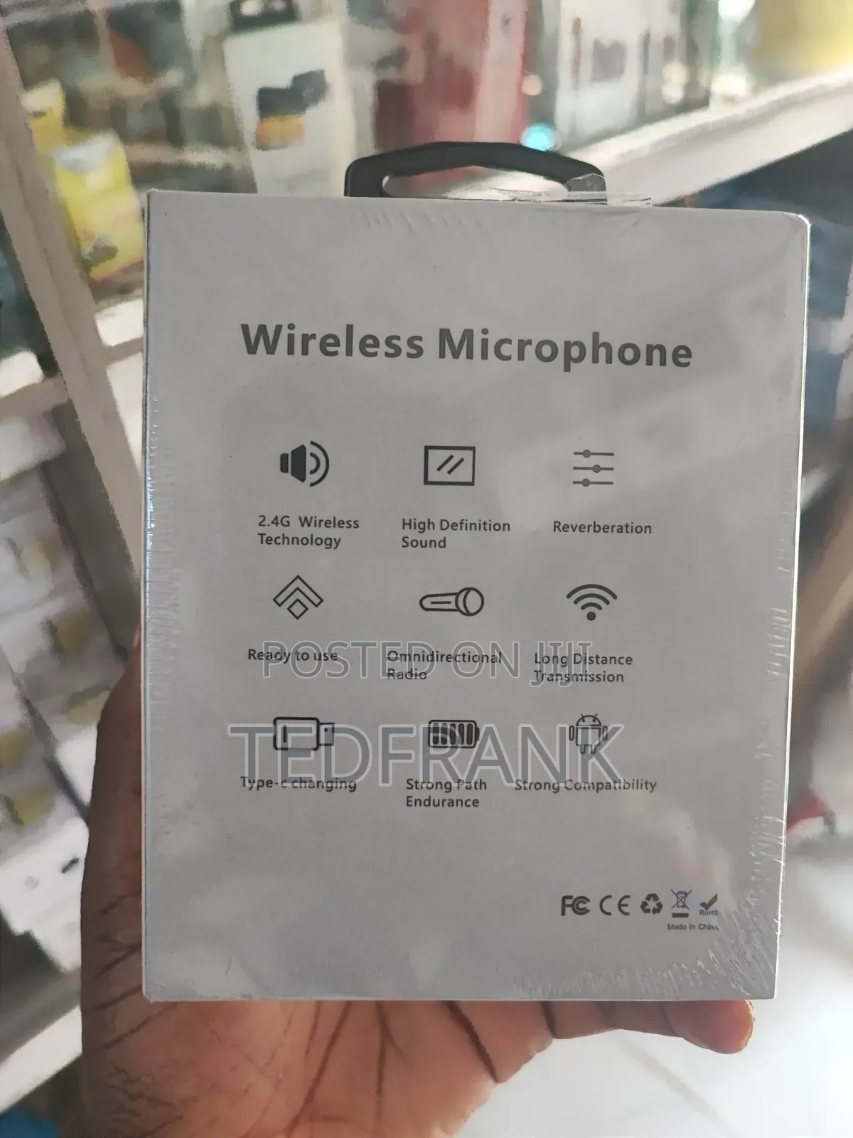  Ultracompact 2.4ghz Wireless Microphone