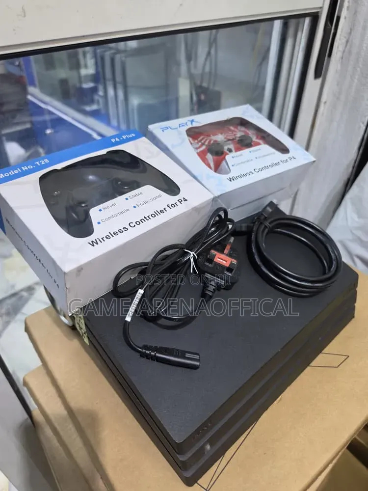  Ps4 Pro 1tb + 2 Original Pads + Best-Selling Games