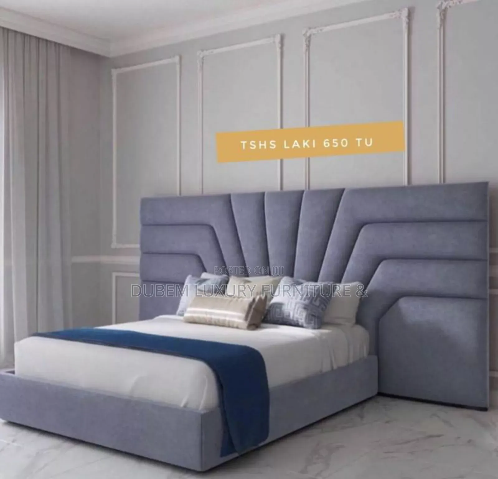Luxury Upholstered Bed Frame 6 by 6
