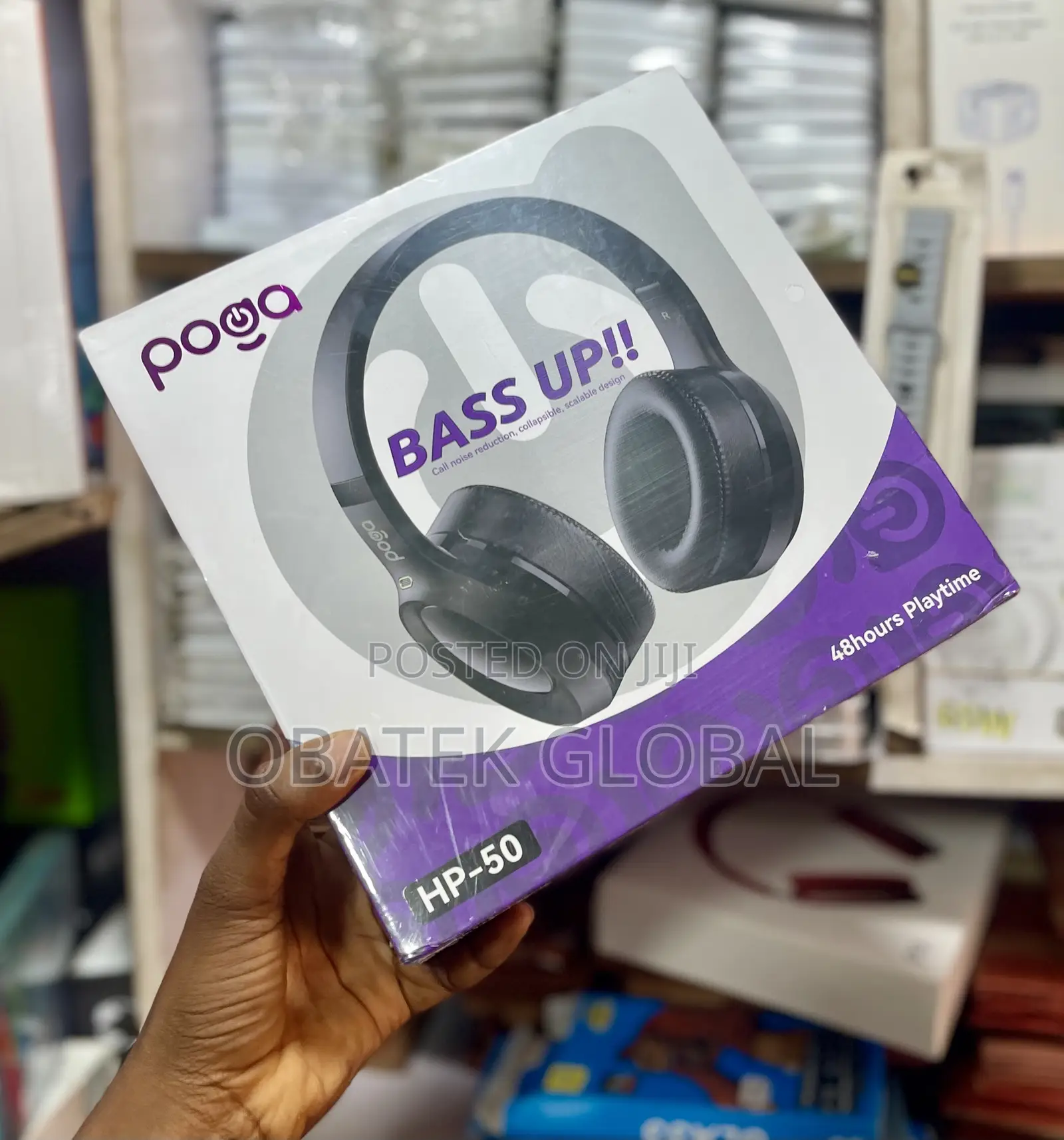 Poga Hp-50 Wireless Headband Headphones