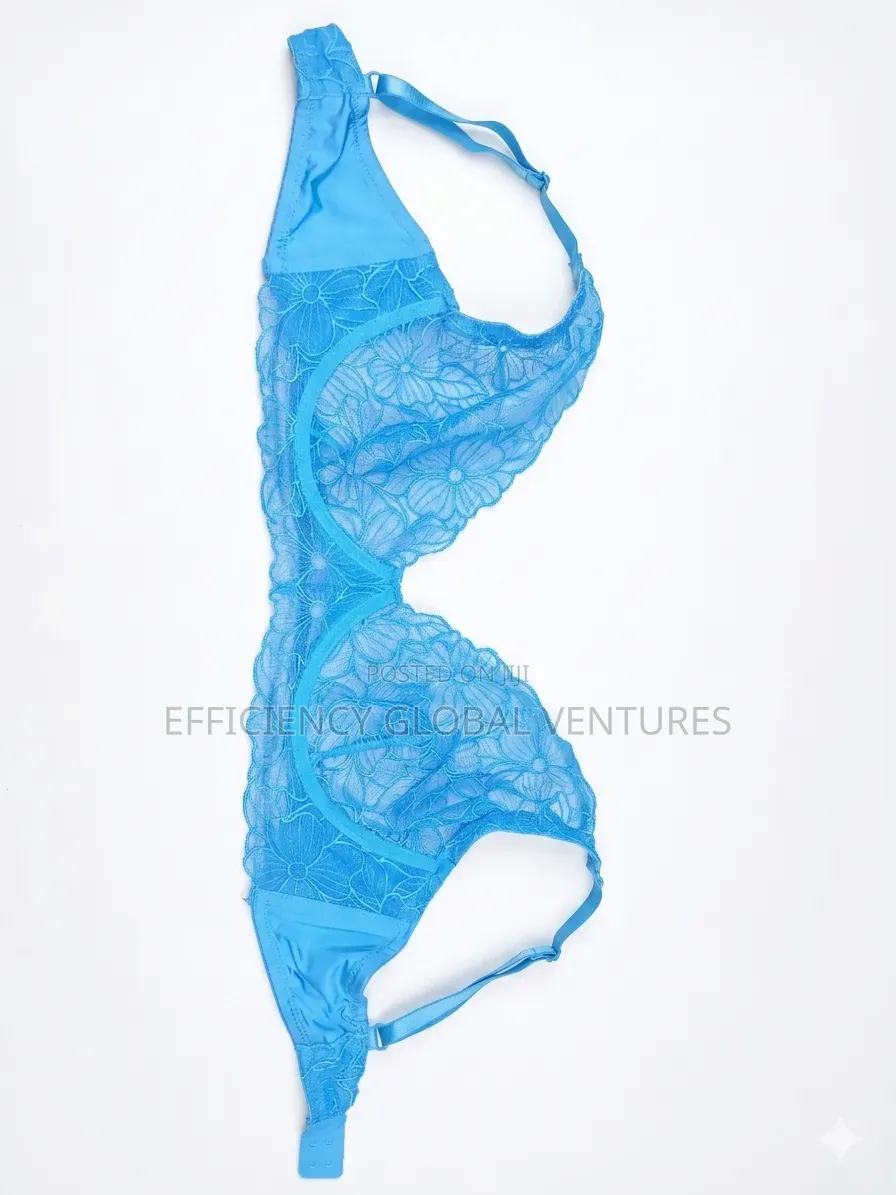 Women's Sexy Floral Lace Underwire Bra - Comfortable Unlined Lingerie