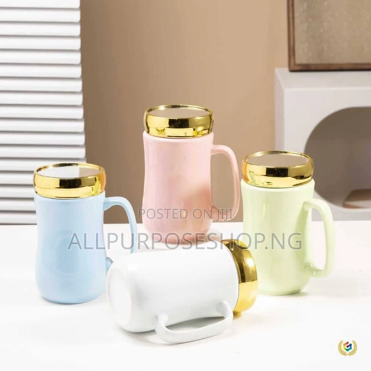 Ceramic Mirror Mug ( Suitable for Souvenir)