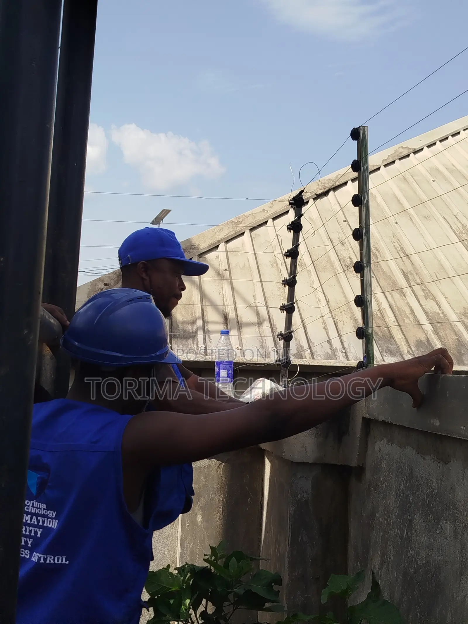 Electric Fence Installation System