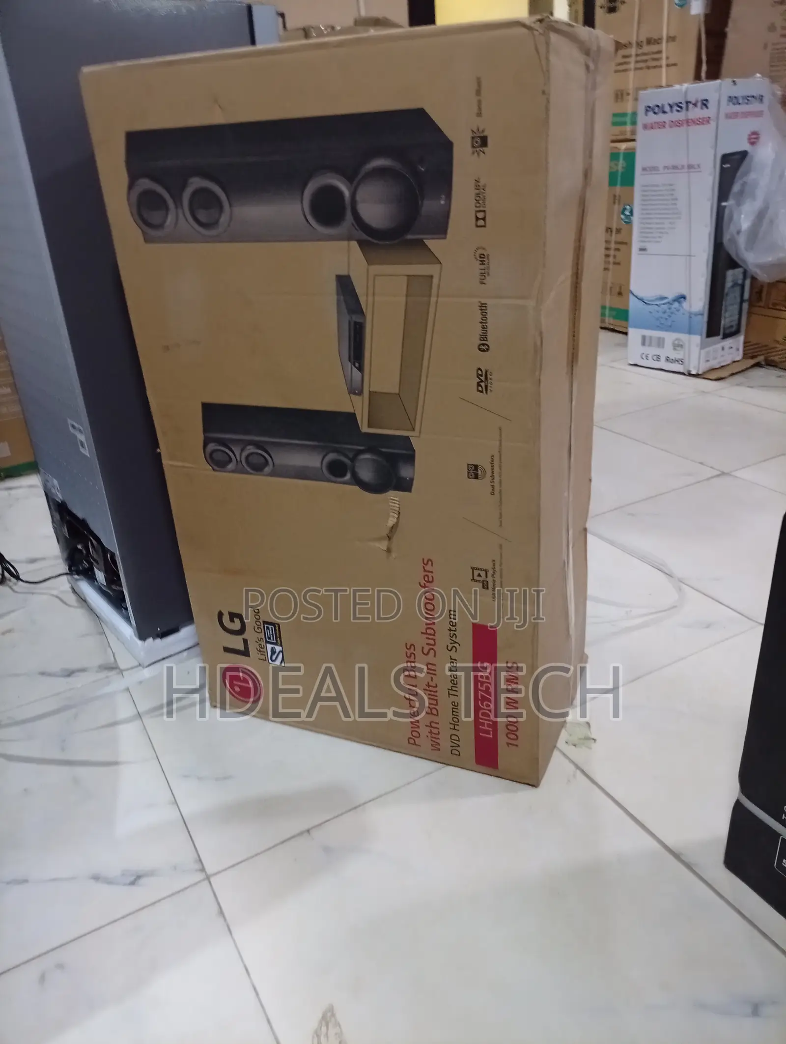 Lg Lhd675 1000w Home Theater System With Bluetooth, Usb Recording