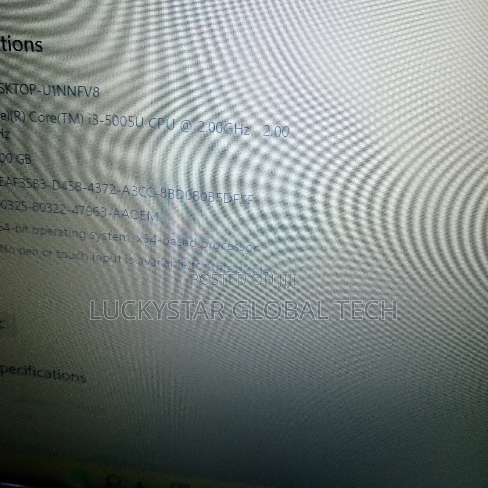 Laptop Lenovo G40 4GB Intel Core i3 HDD 320GB