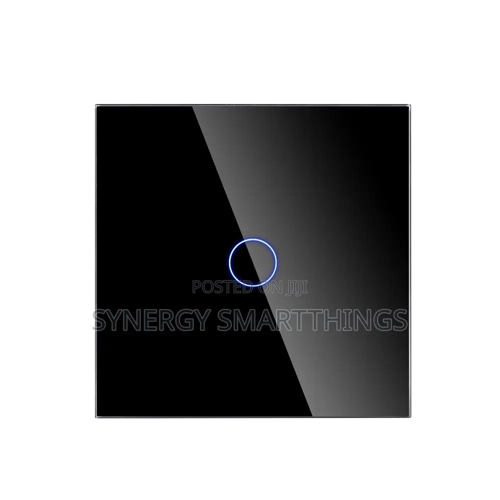 Tuya Wifi Smart 1 Gang Touch Switch Black