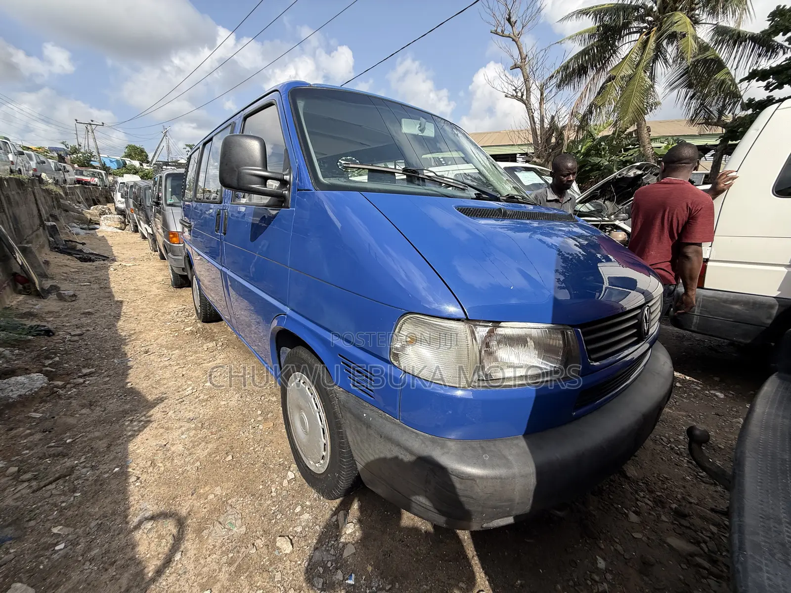Volkswagen Transporter 2003 Blue