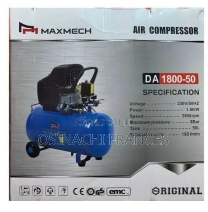 50liter Maxmech Industrial Air Compressor Machine 2hp