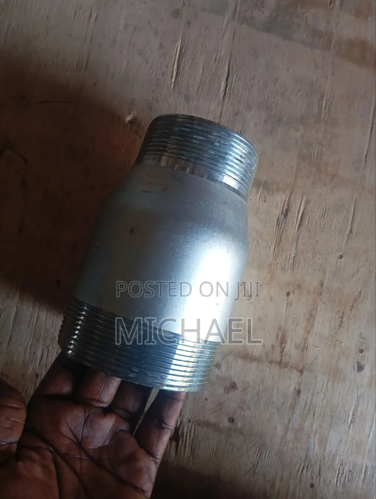 4" X 3" Galvanised Steel King Nipple