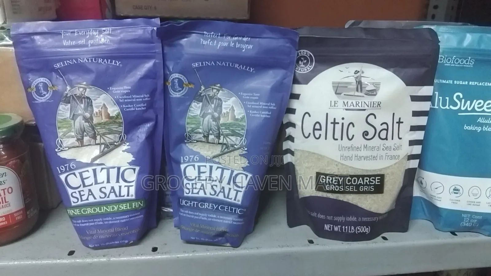 Celtic Sea Salt Fine Ground/ Sel Fin 454g
