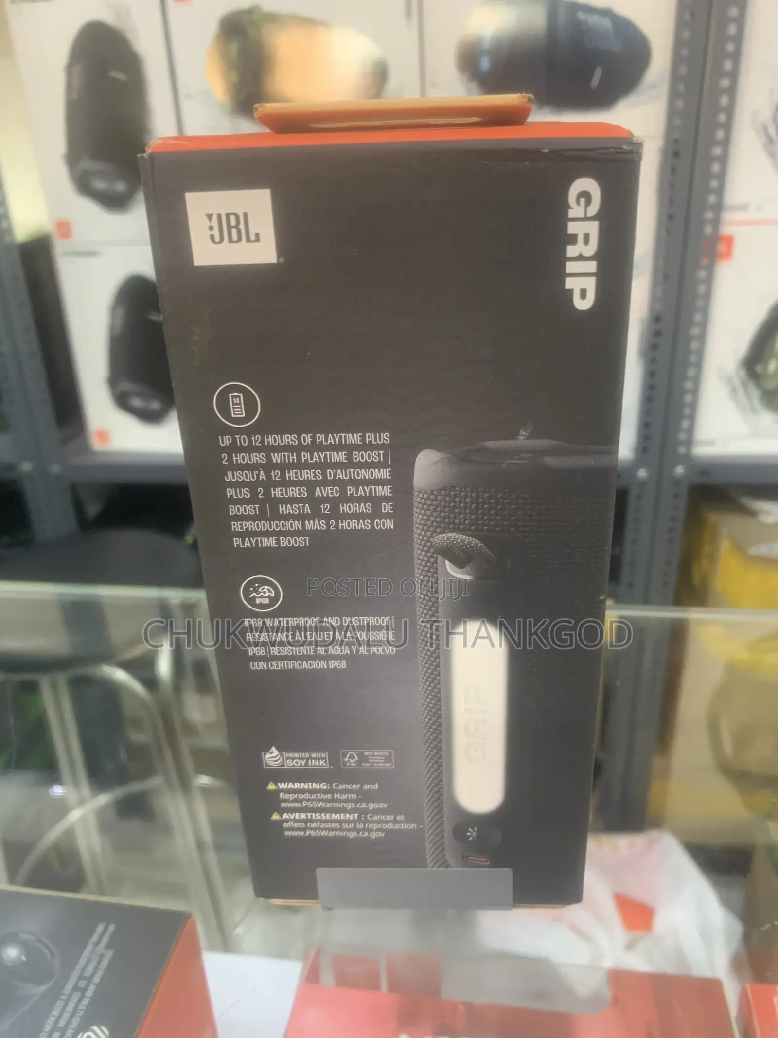 Original JBL Grip Portable Bluetooth Speaker