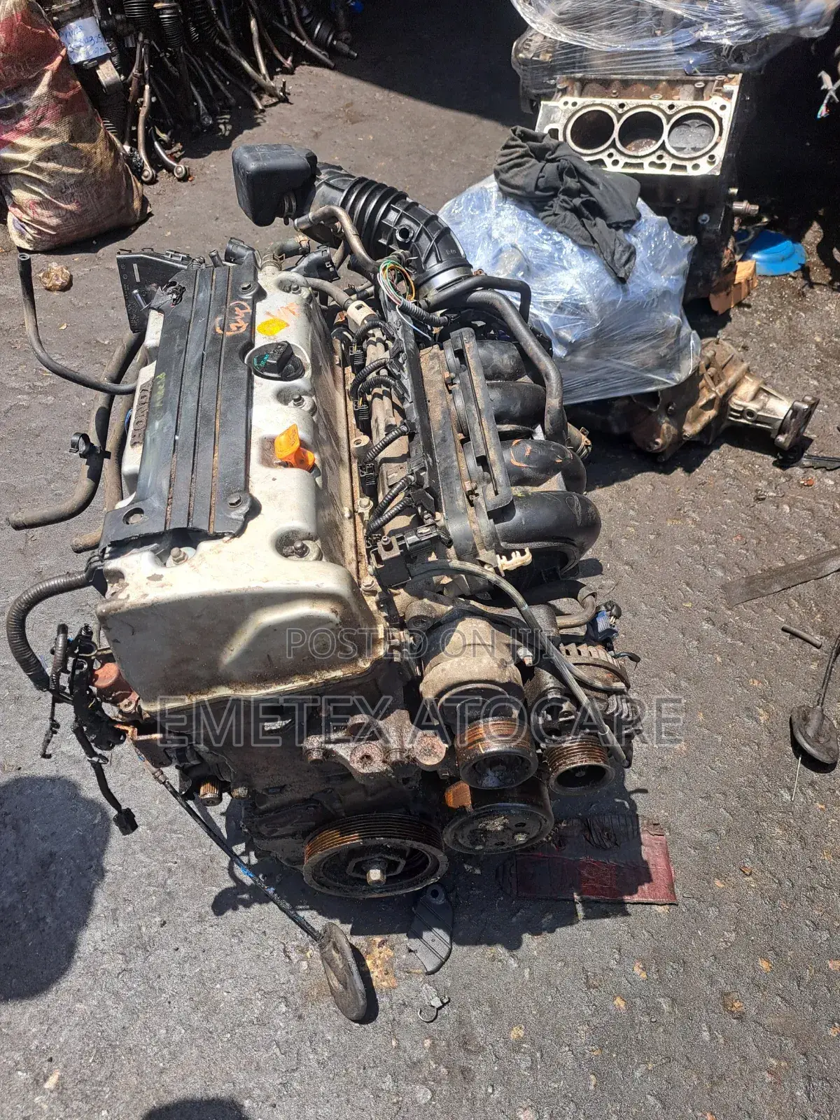 Complete Engine and Gearbox for Honda Accord 2008 Model 4plug