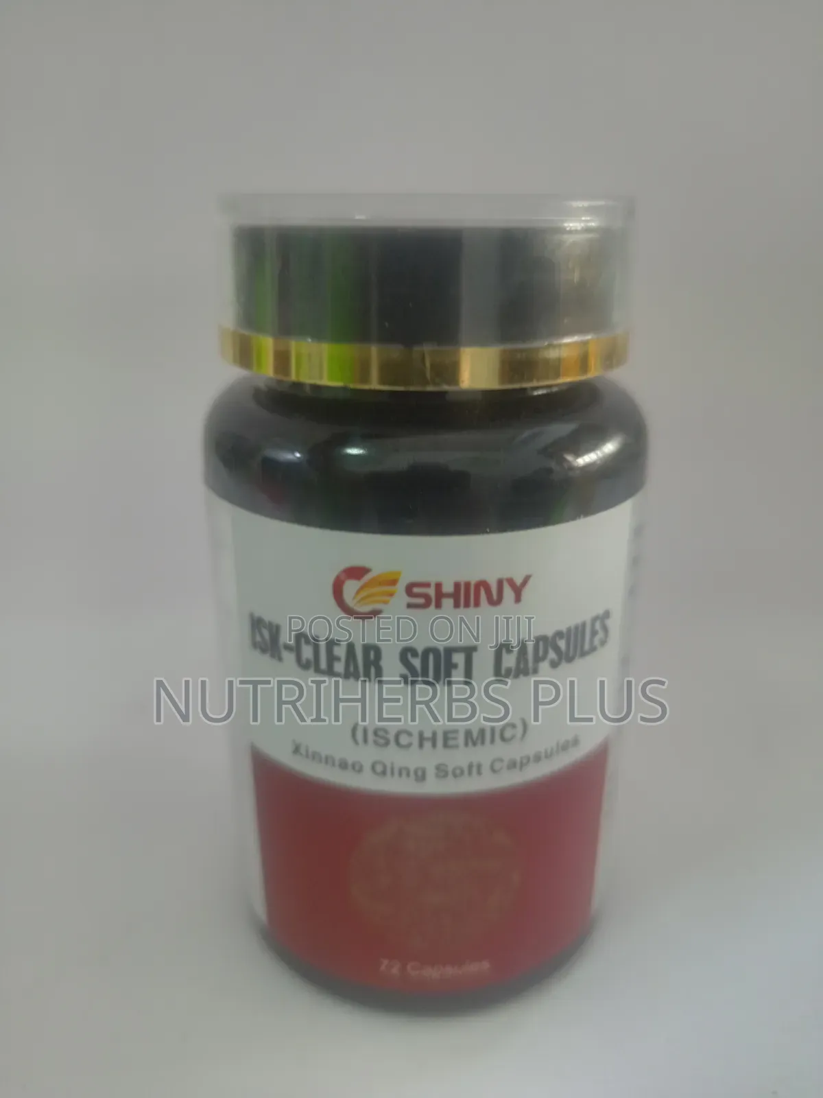 Shiny Isk Clear Soft Capsules: Cardiovascular Support Manage High B.P