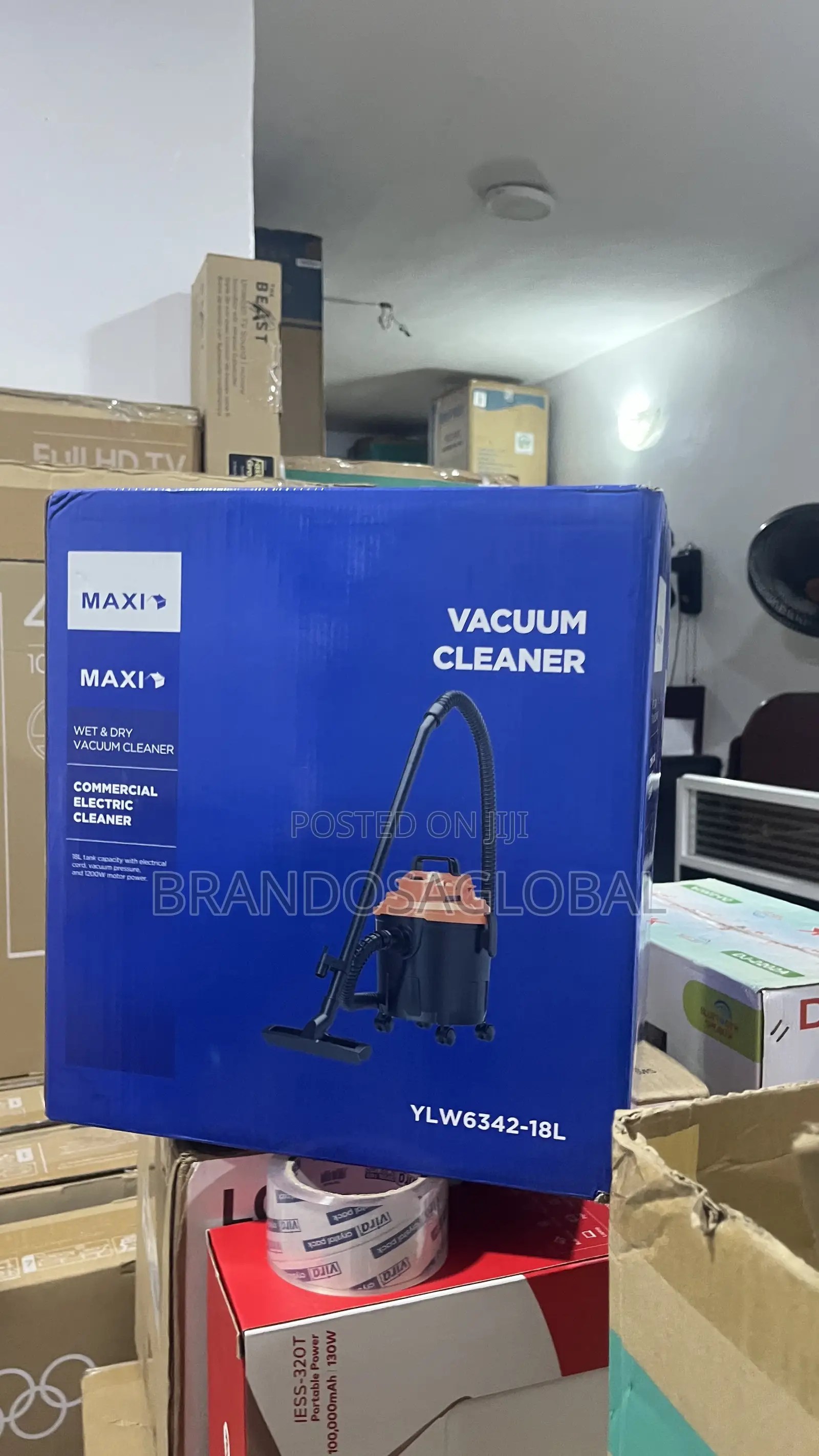 Maxi Vacuum Cleaner [Ylw6342-18l]–Efficient Dust Removal Machine