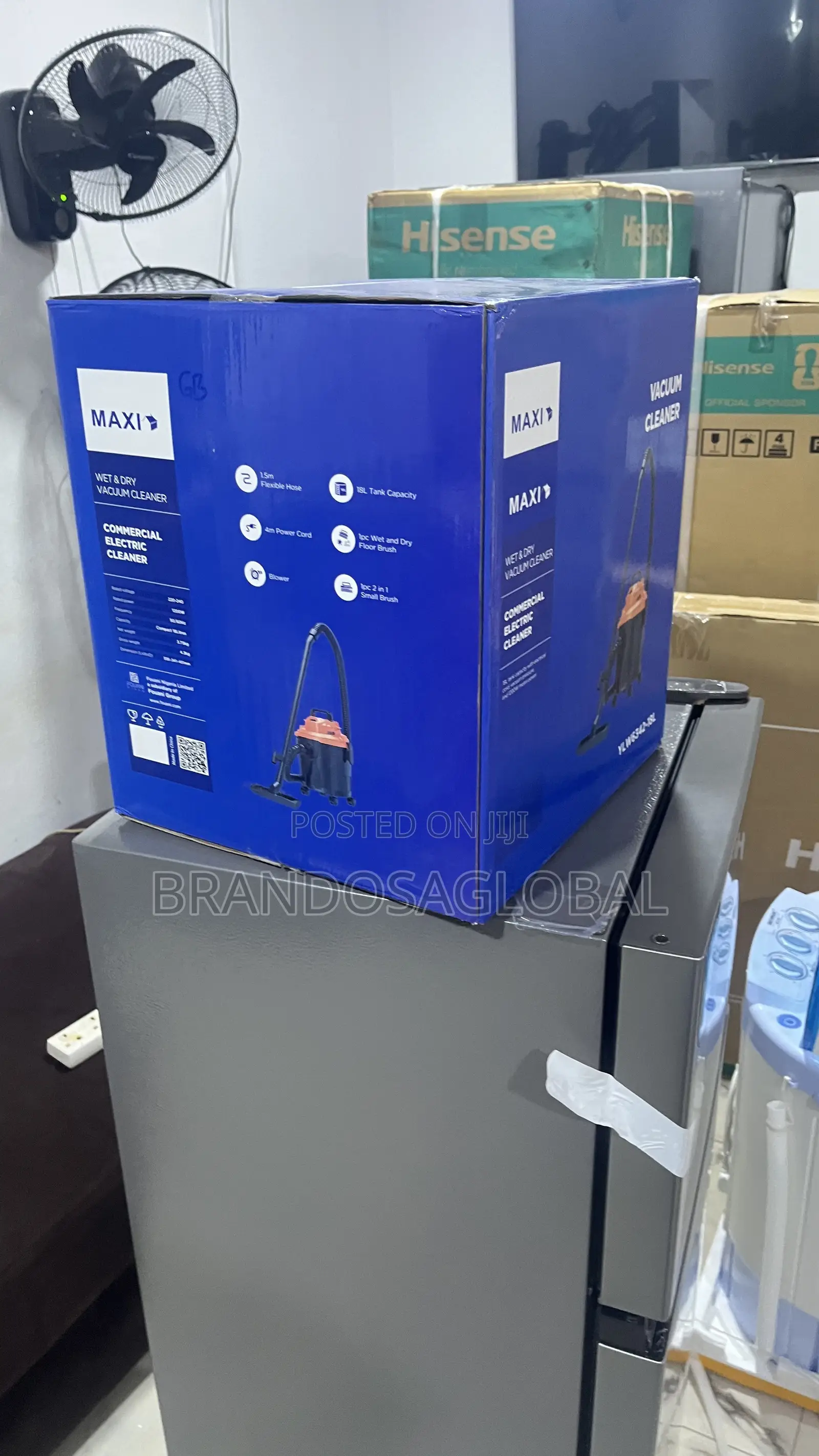 Maxi Vacuum Cleaner [Ylw6342-18l]–Powerful Commercial Vacuum Cleaner