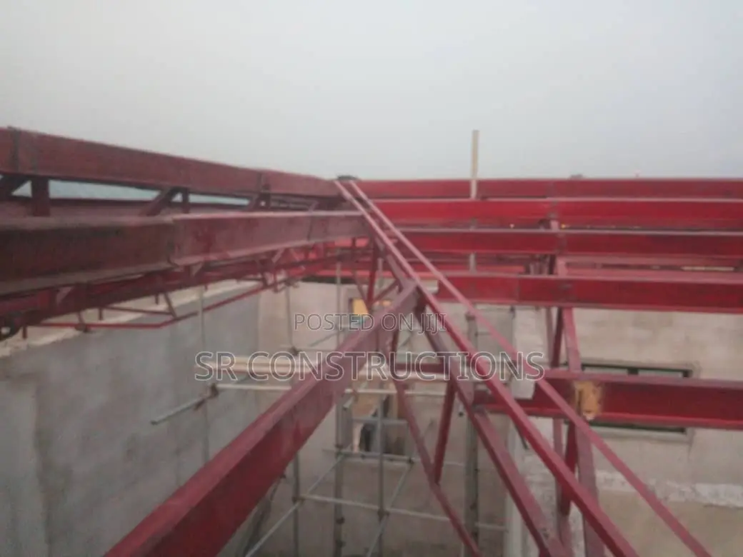 Steel Roof Truss Fabrication Installation Services (Iron Roofing)