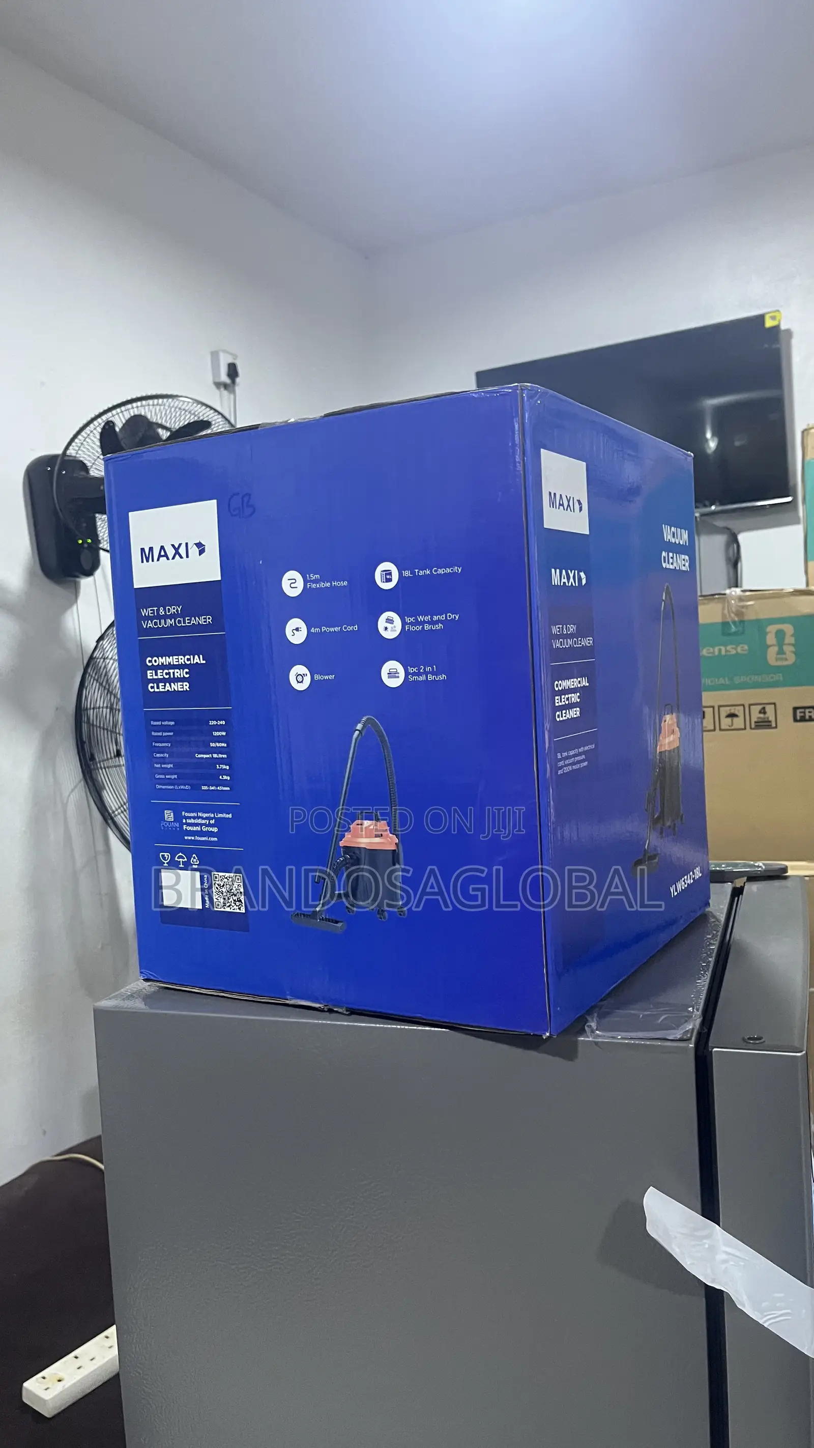 Maxi Vacuum Cleaner [Ylw6342-18l]–Modern Cleaning Equipment