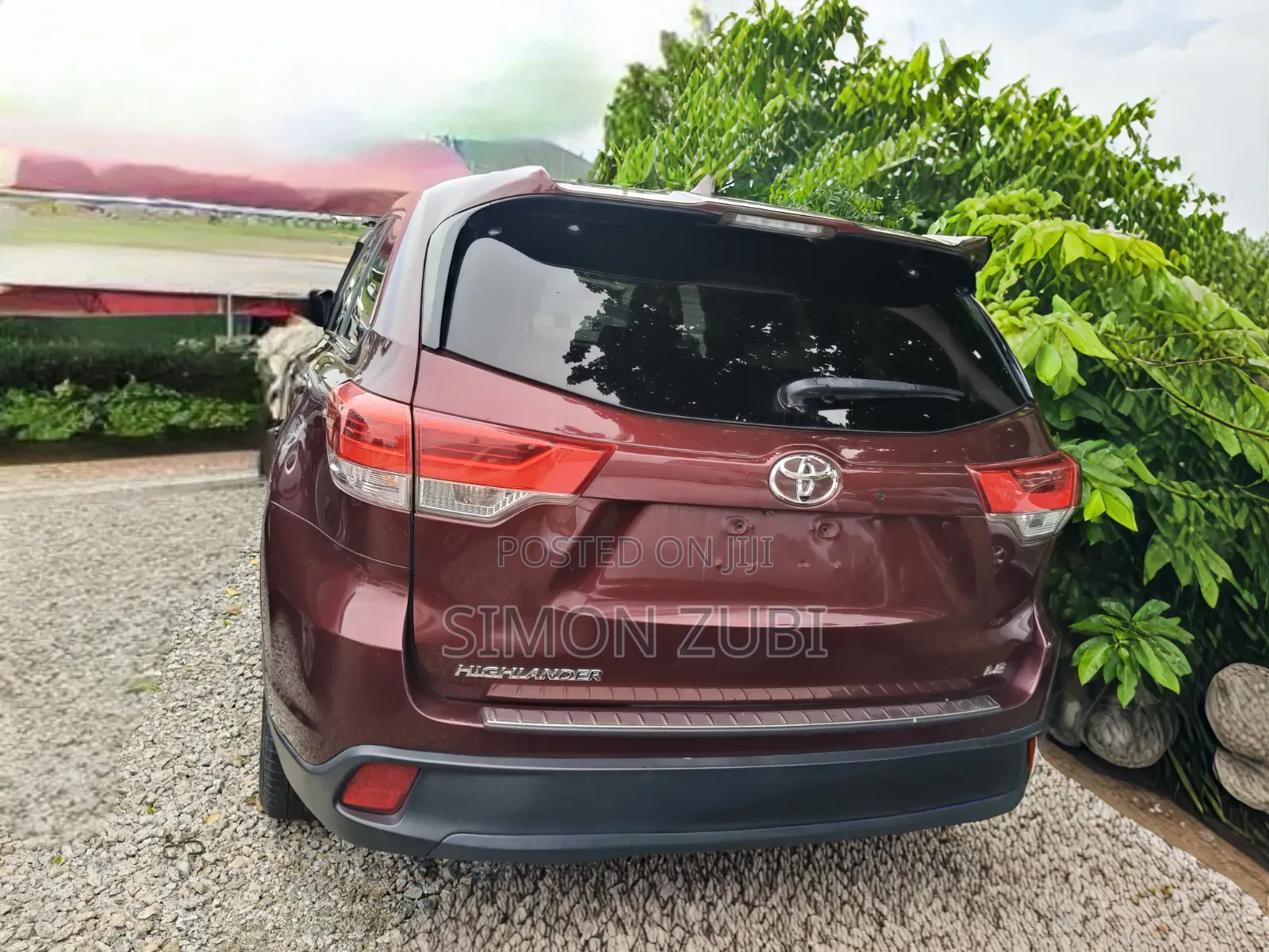 Toyota Highlander LE 4dr SUV (3.5L 6cyl 6A) 2014 Red