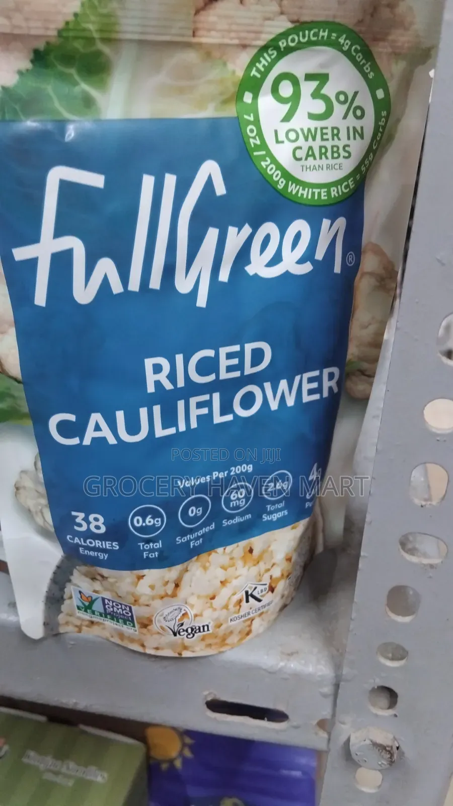 Fullgreen Riced Cauliflower 200g