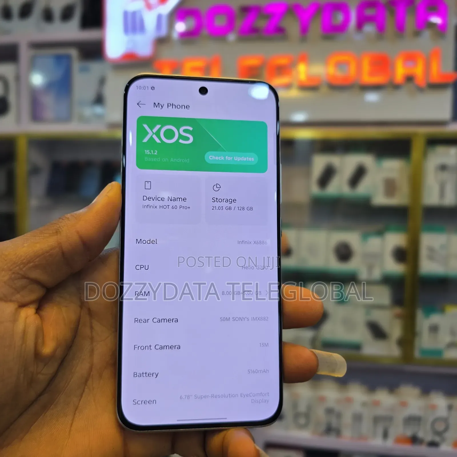 Infinix Hot 60 Pro+ 128 GB White