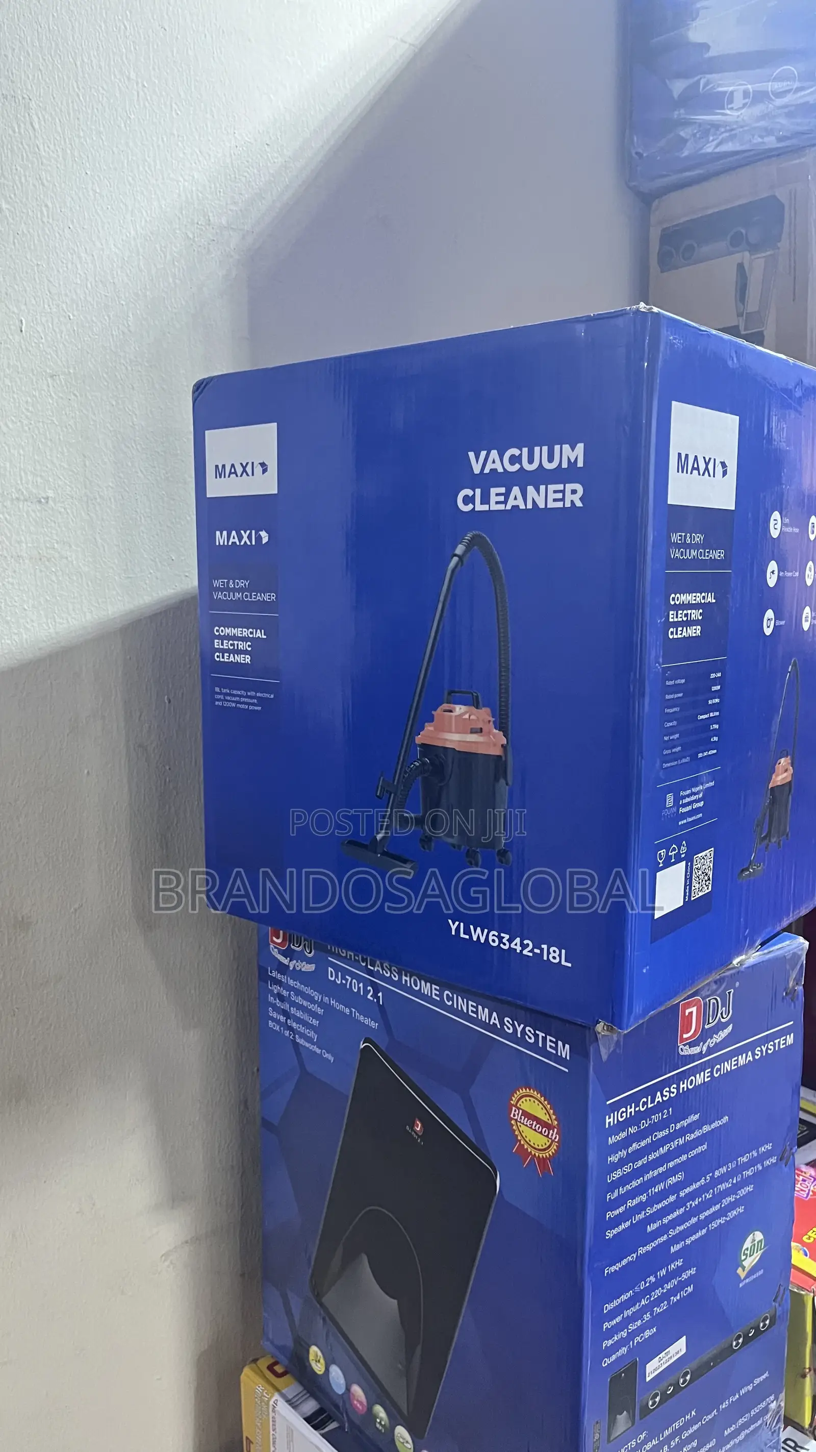 Maxi Vacuum Cleaner [Ylw6342-18l]Practical Commercialcleaningappliance