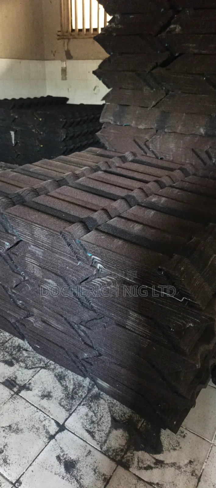 Bogandi Milano Strip Black Stone Coated Roofing