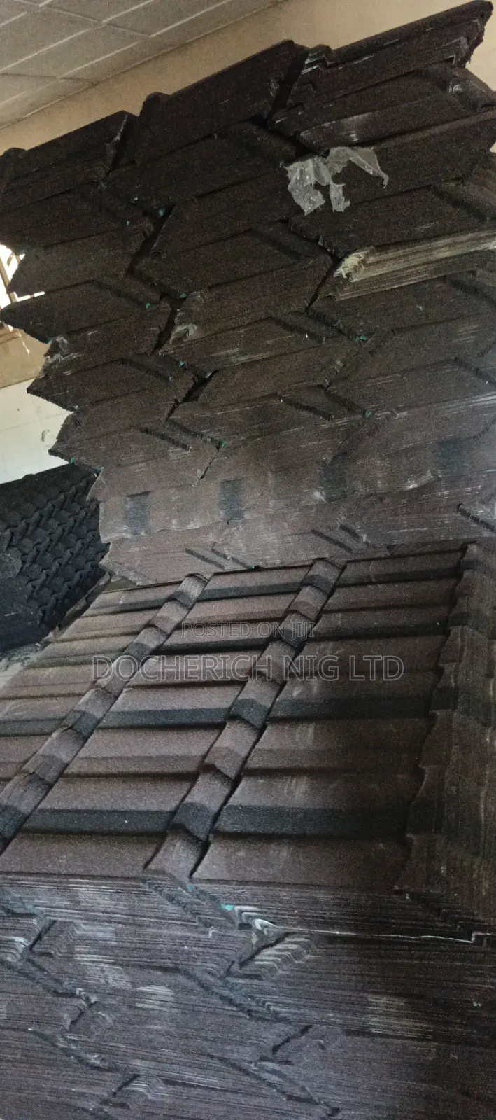 Bogandi Milano Strip Black Stone Coated Roofing