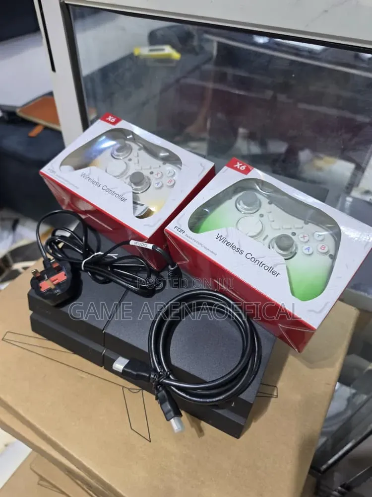 Ps4 Fat + 2 Pads + Action Sports Games Included