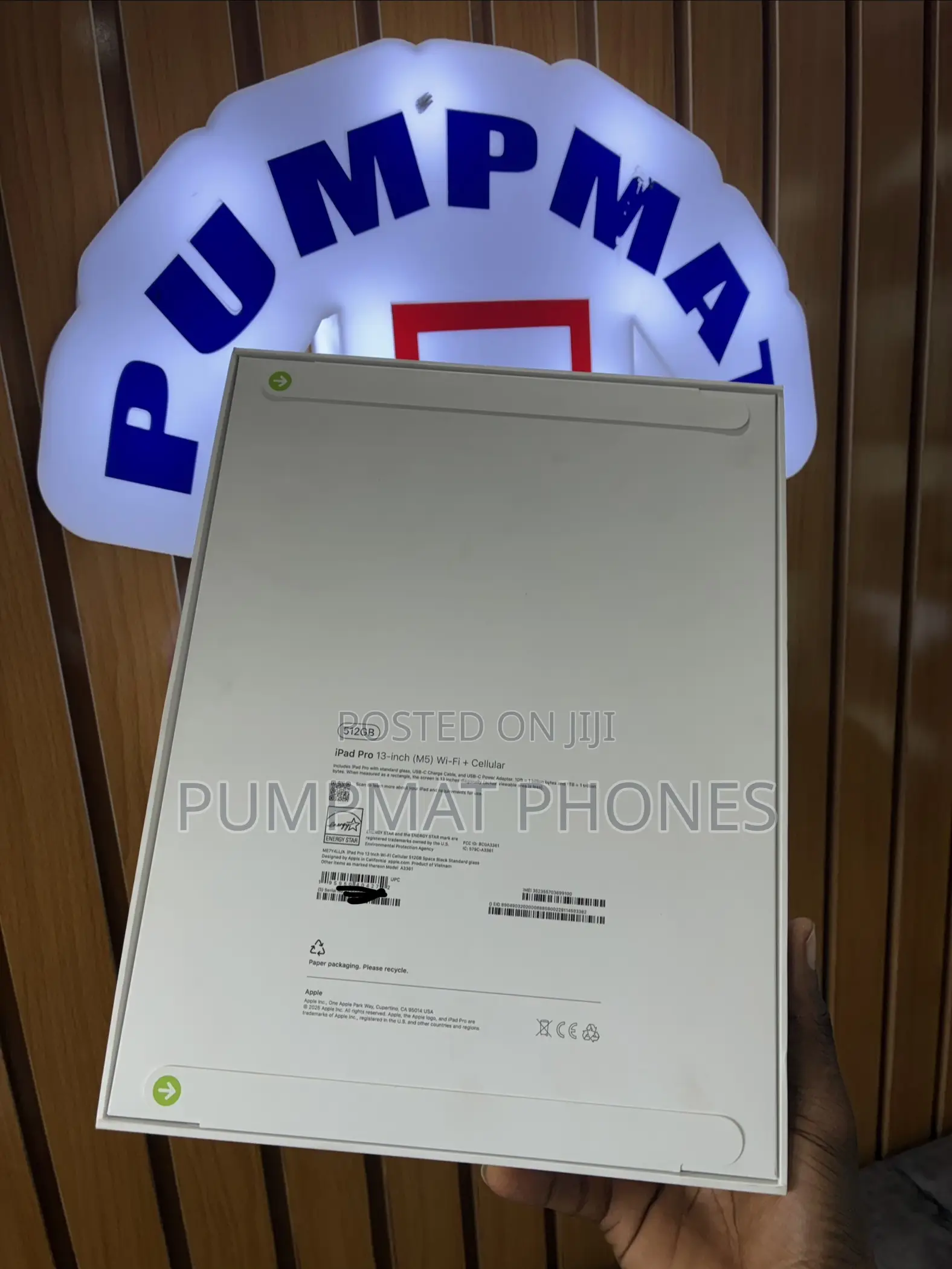 New Apple iPad Pro 13 (2025) 512 GB Black