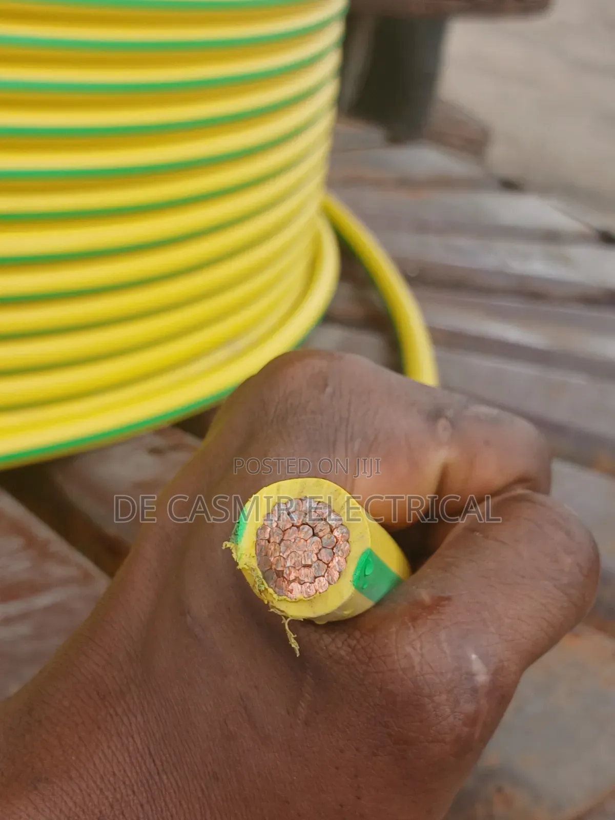 1x185mm2 PVC/PVC Green Yellow