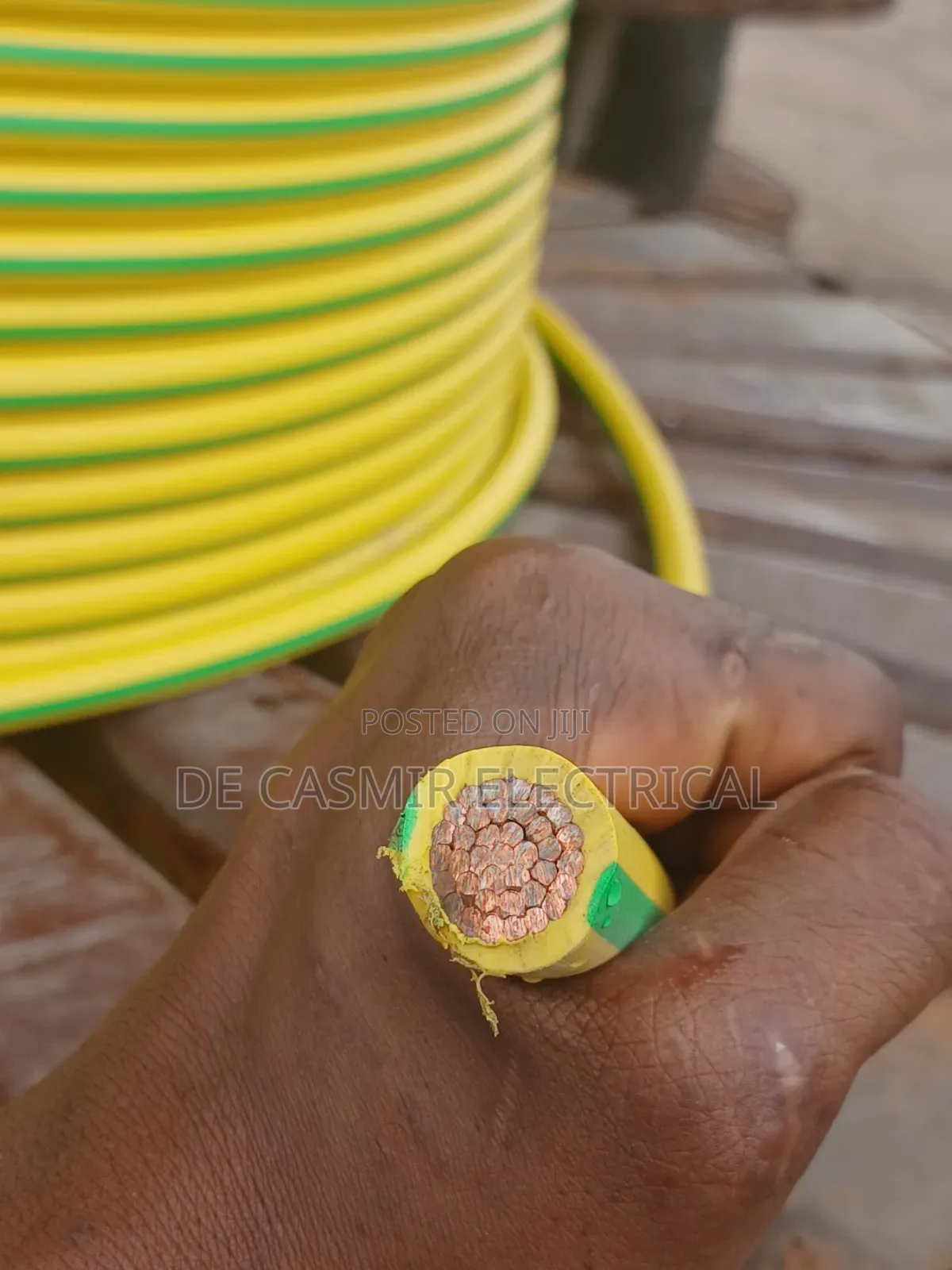 1x185mm2 PVC/PVC Green Yellow